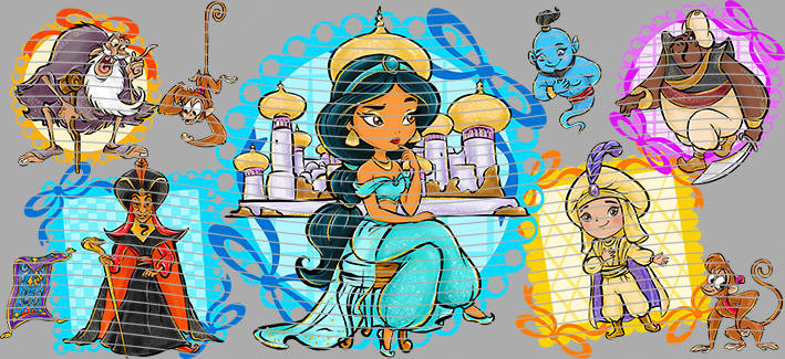 16oz Disney style-D-1563